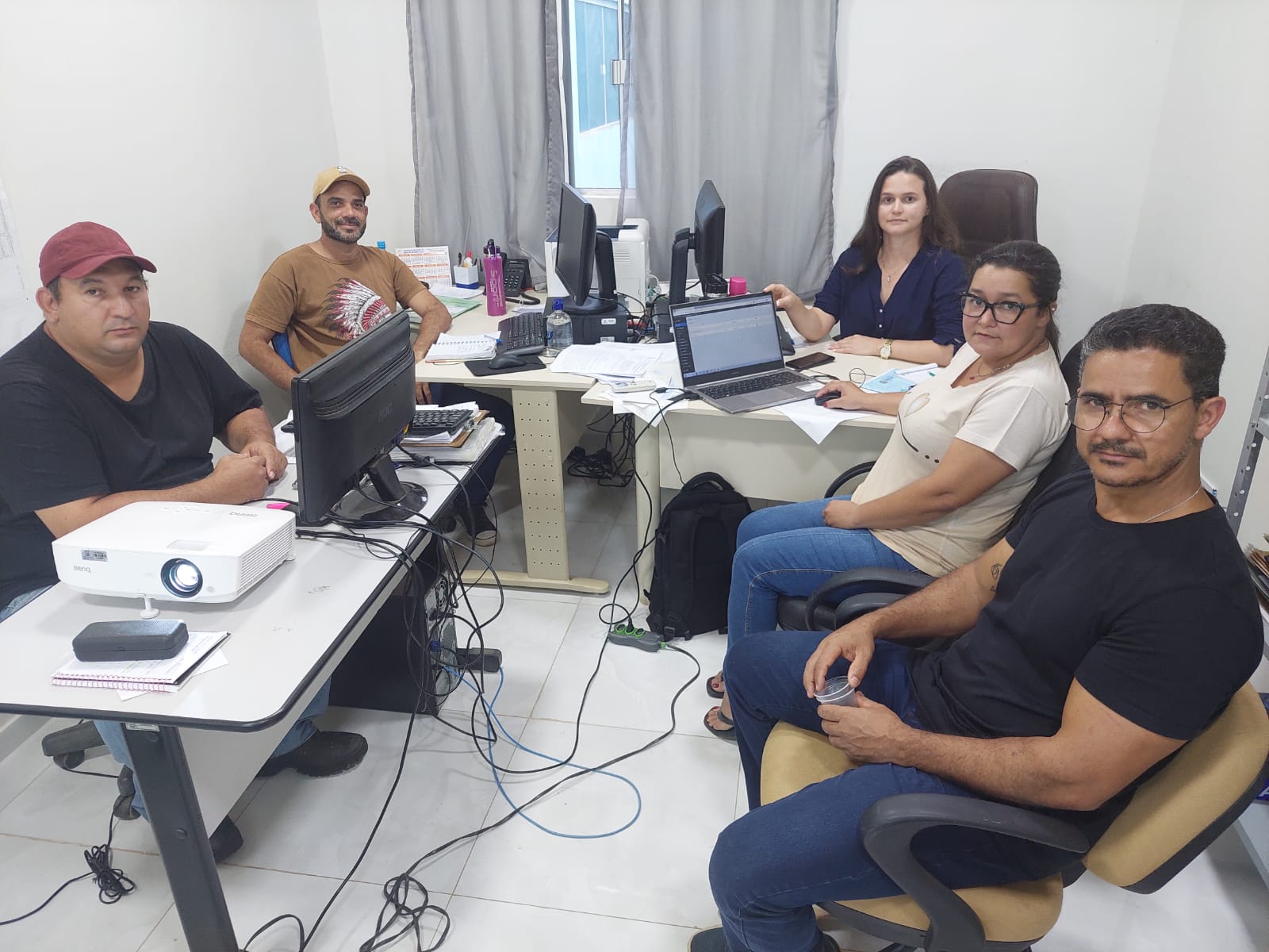 Implantação de sistema online e capacitação da equipe técnica